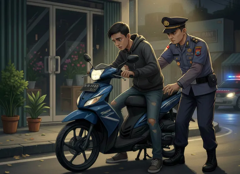 Polresta Mamuju Amankan Anak 12 Tahun Terkait Curanmor, Ternyata Residivis Kasus Serupa