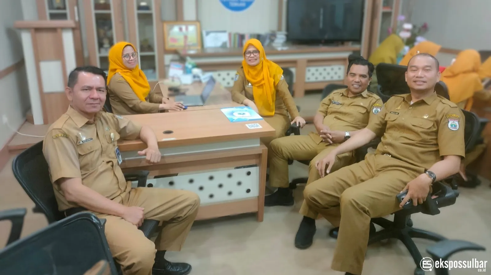 Pasca Penggabungan OPD, Dinsos P3A dan PMD Sulbar Koordinasikan Pemetaan ASN ke BKPSDM