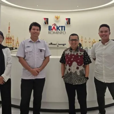 Kadis KominfoSS Sulbar Koordinasi ke BAKTI Komdigi Bahas Bantuan Internet dan BTS Seluler