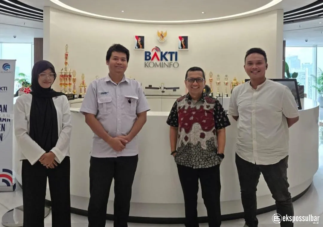 Kadis KominfoSS Sulbar Koordinasi ke BAKTI Komdigi Bahas Bantuan Internet dan BTS Seluler