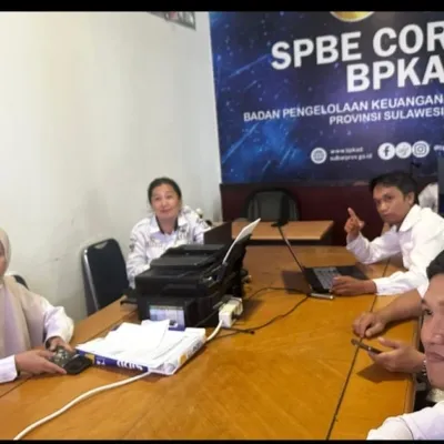 BPKAD Sulbar Terima Koordinasi Tim Keuangan Bapenda Terkait Pencairan Uang Persediaan (UP) Tahun 2026