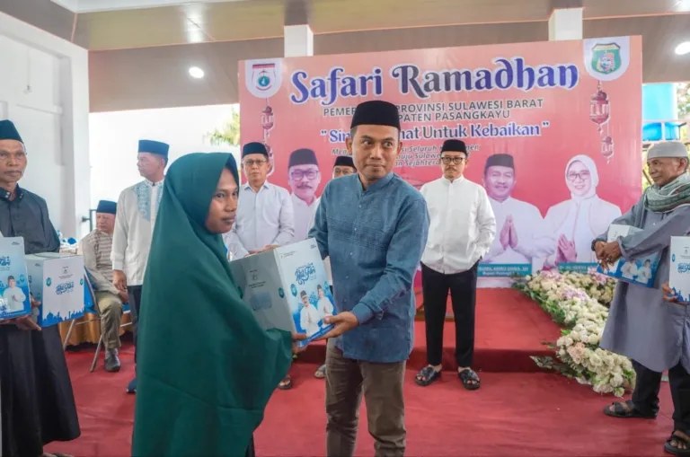 Ketua KONI Sulbar Hadiri Safari Ramadan Pemprov di Kabupaten Pasangkayu