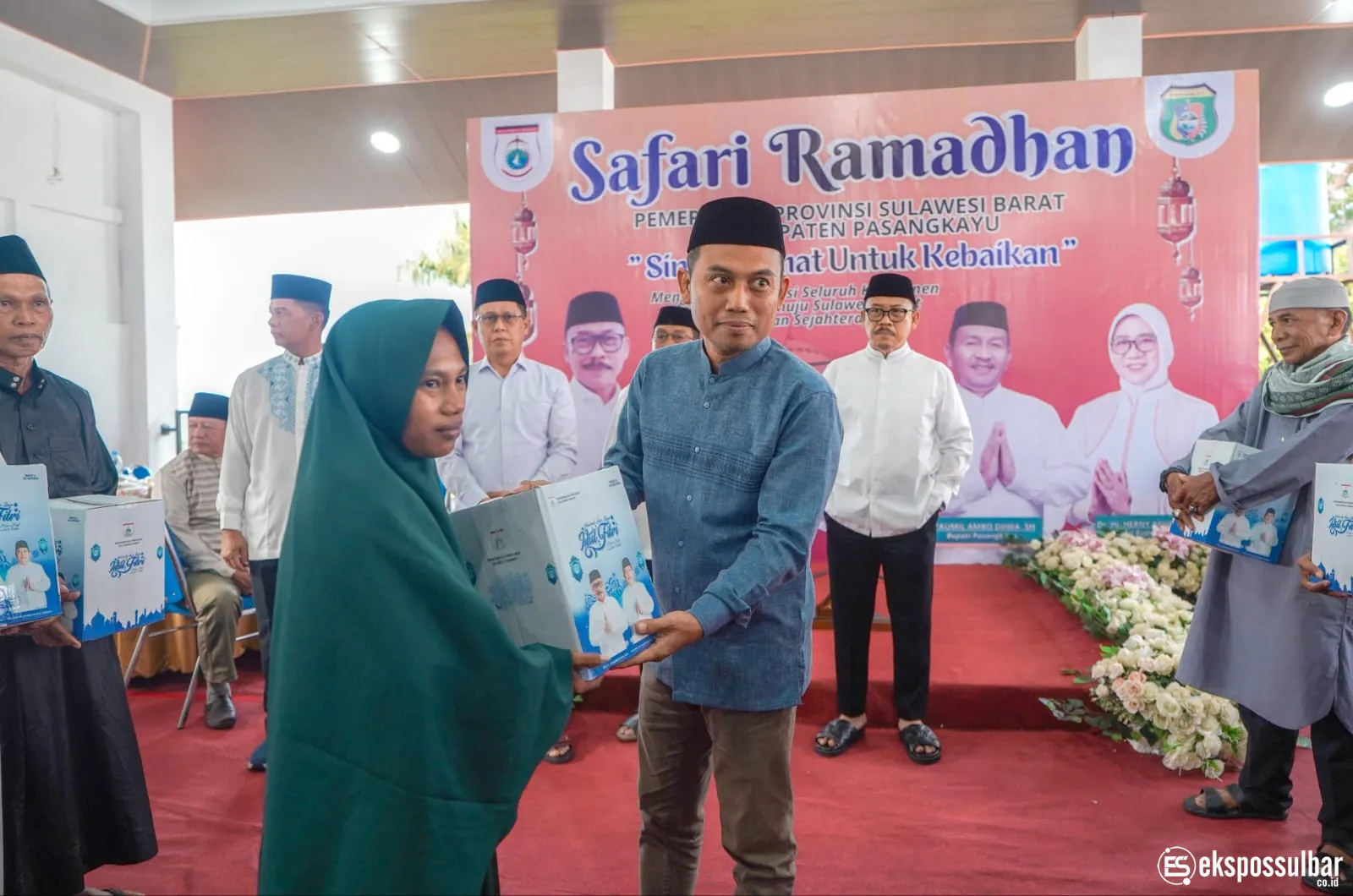 Ketua KONI Sulbar Hadiri Safari Ramadan Pemprov di Kabupaten Pasangkayu