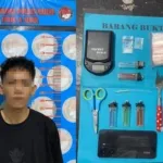 Sembunyikan Sabu di Kotak Sepatu, Pemuda di Pamboang Diringkus Sat Resnarkoba Polres Majene