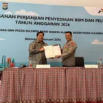 Polda Sulbar dan Pertamina Patra Niaga Perkuat Sinergi, Teken Perjanjian Penyediaan BBM TA 2026