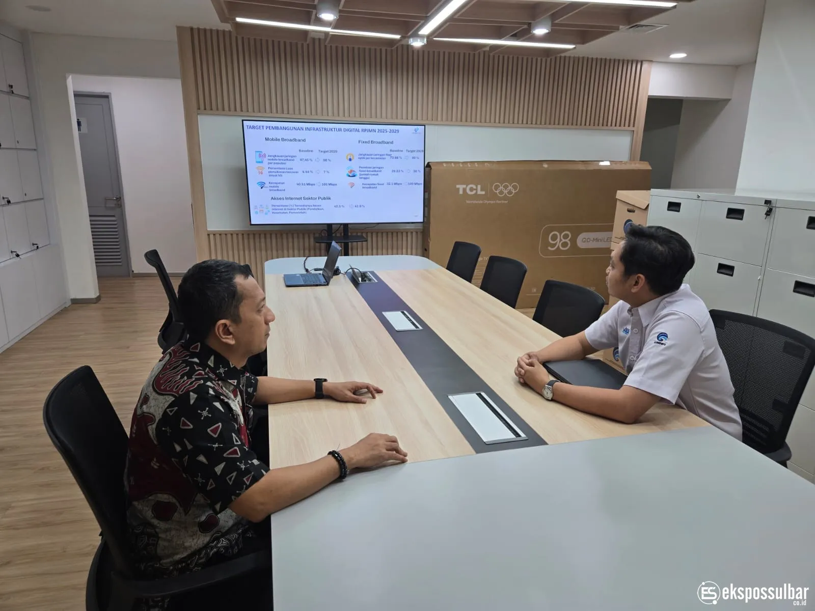 Koordinasi Kemenkomdigi, KominfoSS Sulbar Percepat Pembangunan BTS dan Internet