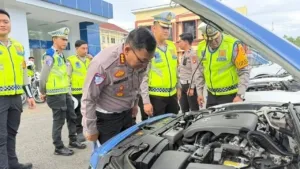 Dirlantas Polda Sulbar Pastikan Armada Dalam Kondisi Optimal Untuk Pelayanan yang Maksimal