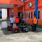 Tim Reaksi Cepat BPBD Sulbar Rutin Pemeliharaan Peralatan