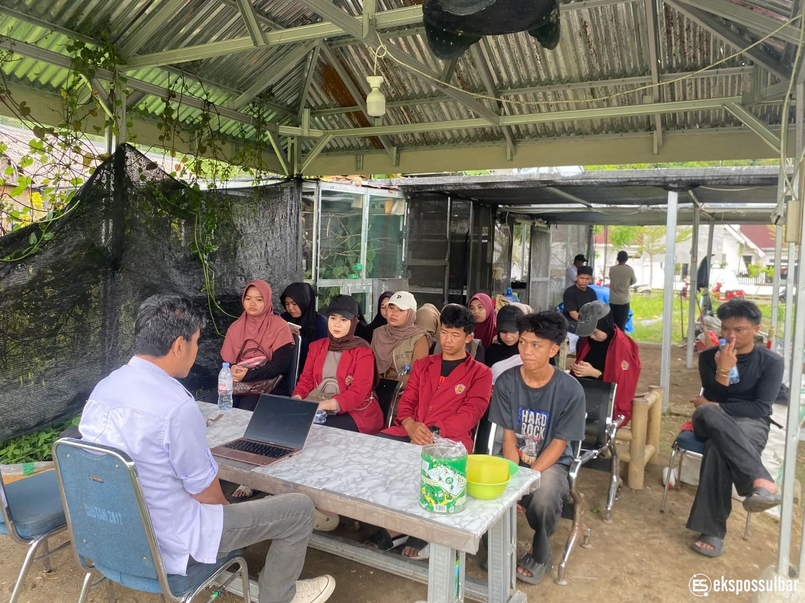 Fasilitasi PKL Mahasiswa Unimaju, Dinas TPHP Sulbar Bekali Penguatan Hortikultura dan Ketahanan Pangan