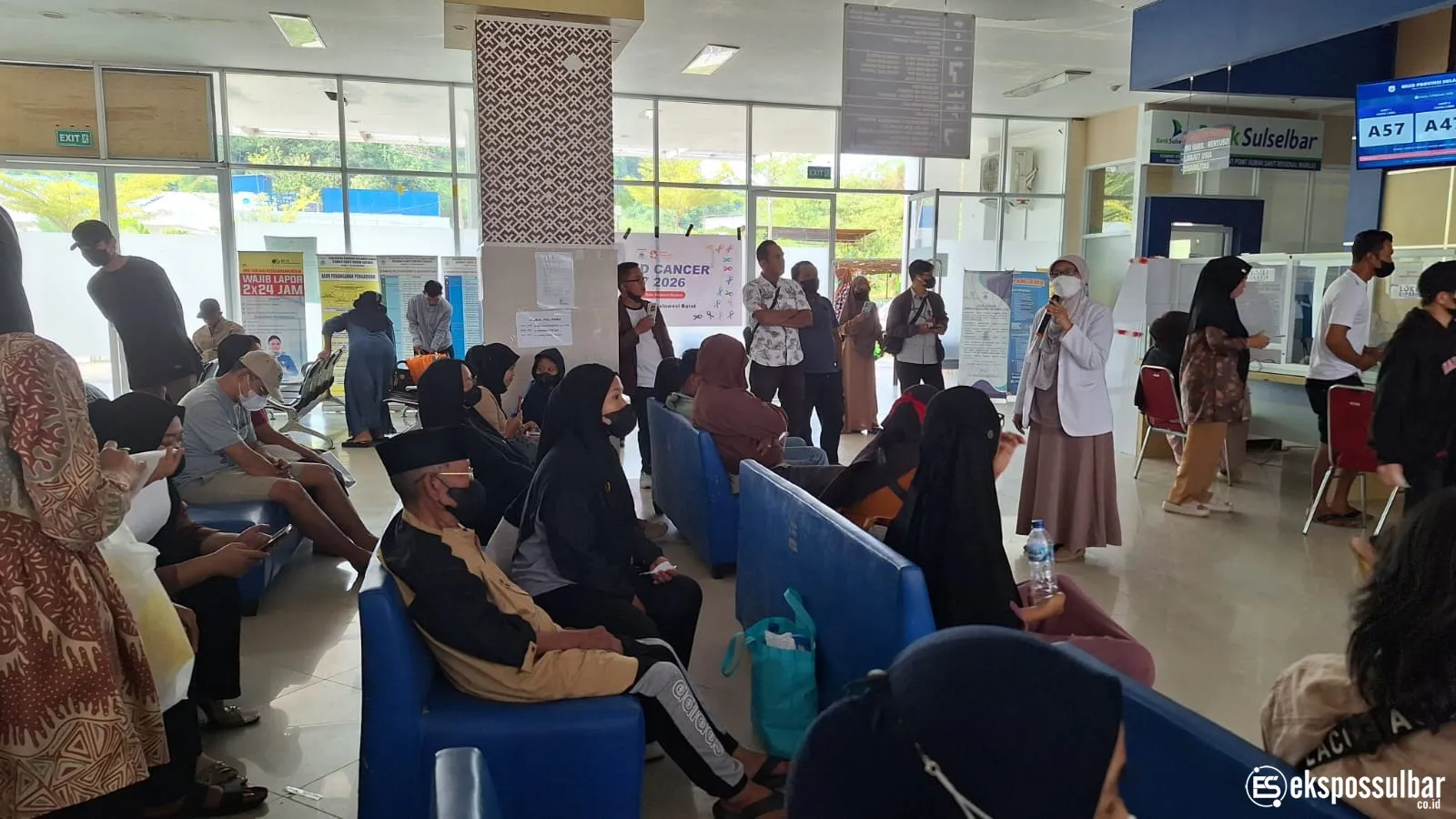 Cegah Kanker Paru Sejak Dini, RSUD Sulbar Gelar Edukasi dan Skrining untuk Pasien dan Pengunjung
