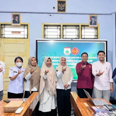 BKPSDM Sulbar Monev Kelas Kerja Sama ASN di Unimaju