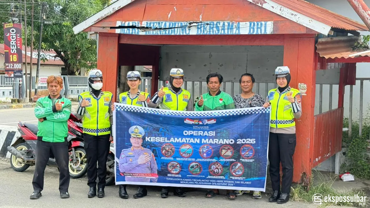 Sosialisasi Mobile Operasi Marano 2026, Ditlantas Polda Sulbar Ajak Pengendara Tetap Aman dan Selamat