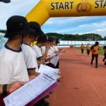 Tes Kesamaptaan Jasmani Polda Sulbar, Personel Antusias Jaga Kondisi Fisik