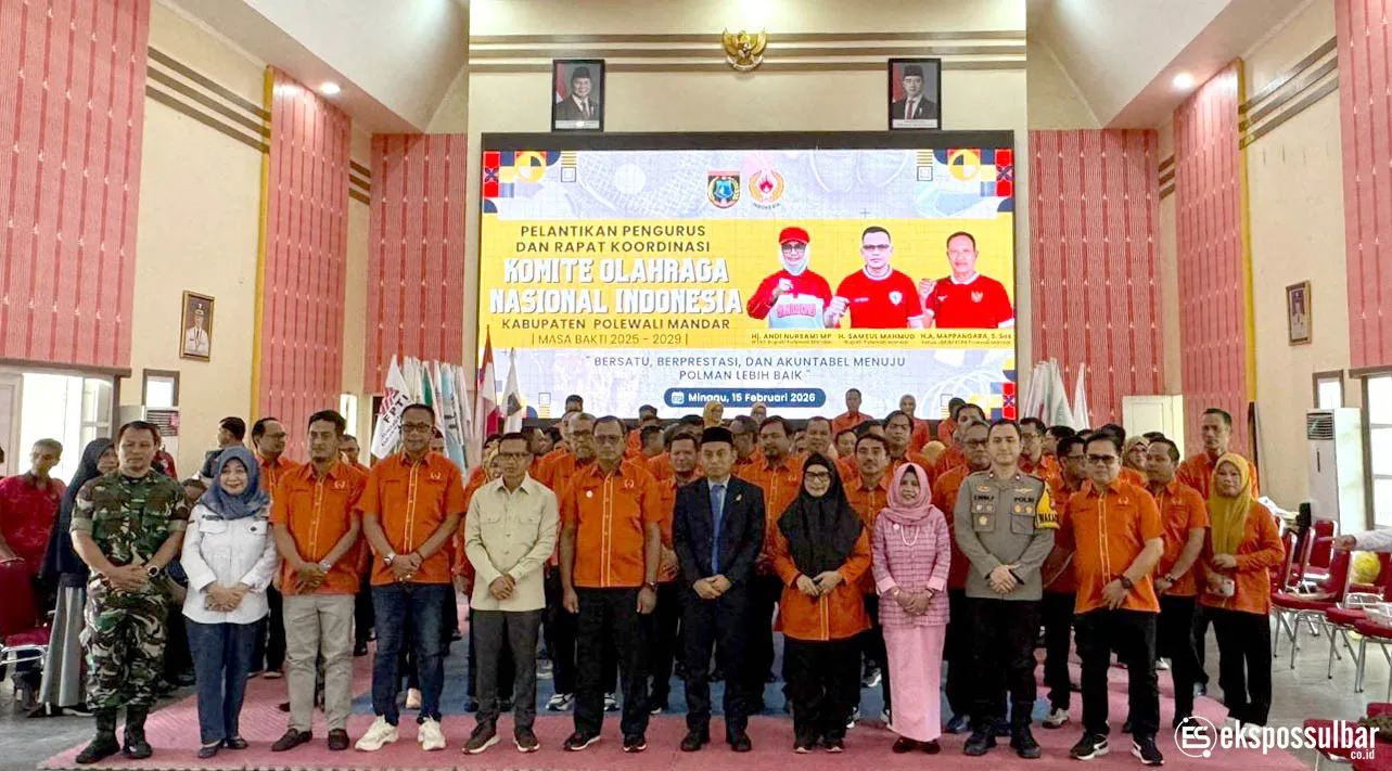 Pengurus KONI Polman Periode 2025-2029 Resmi Dilantik, Fokus pada Pembinaan Usia Dini dan Persiapan Porprov 2026