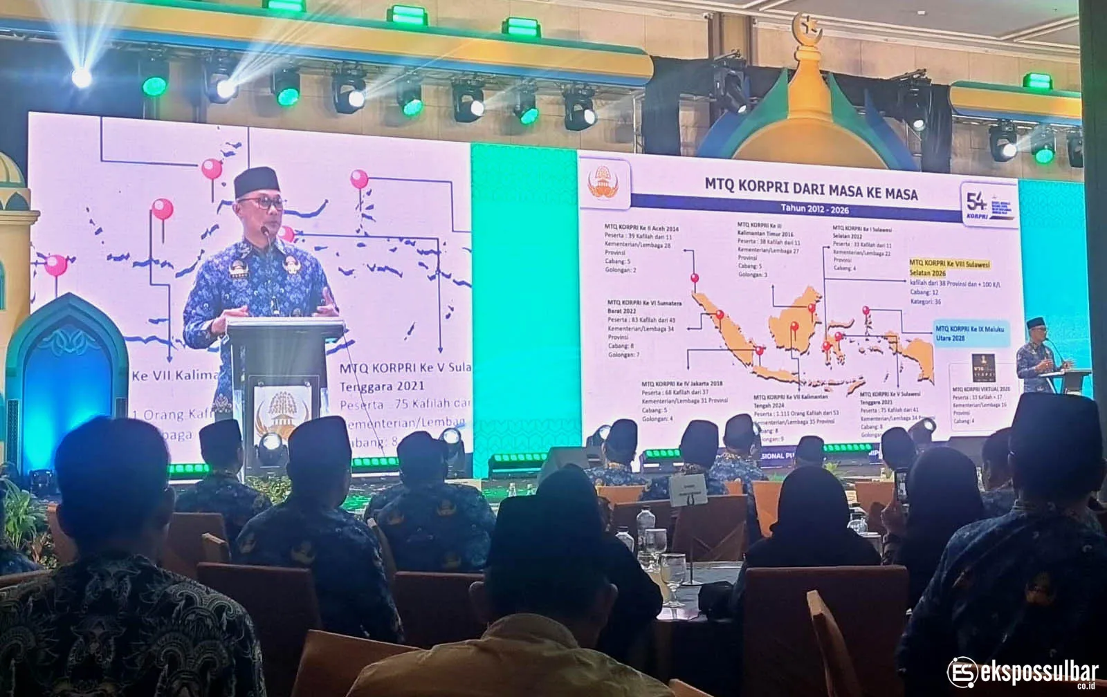 Kepala Biro Pemkesra Sulbar Hadiri Launching dan Sosialisasi MTQ VIII KORPRI Tingkat Nasional Tahun 2026