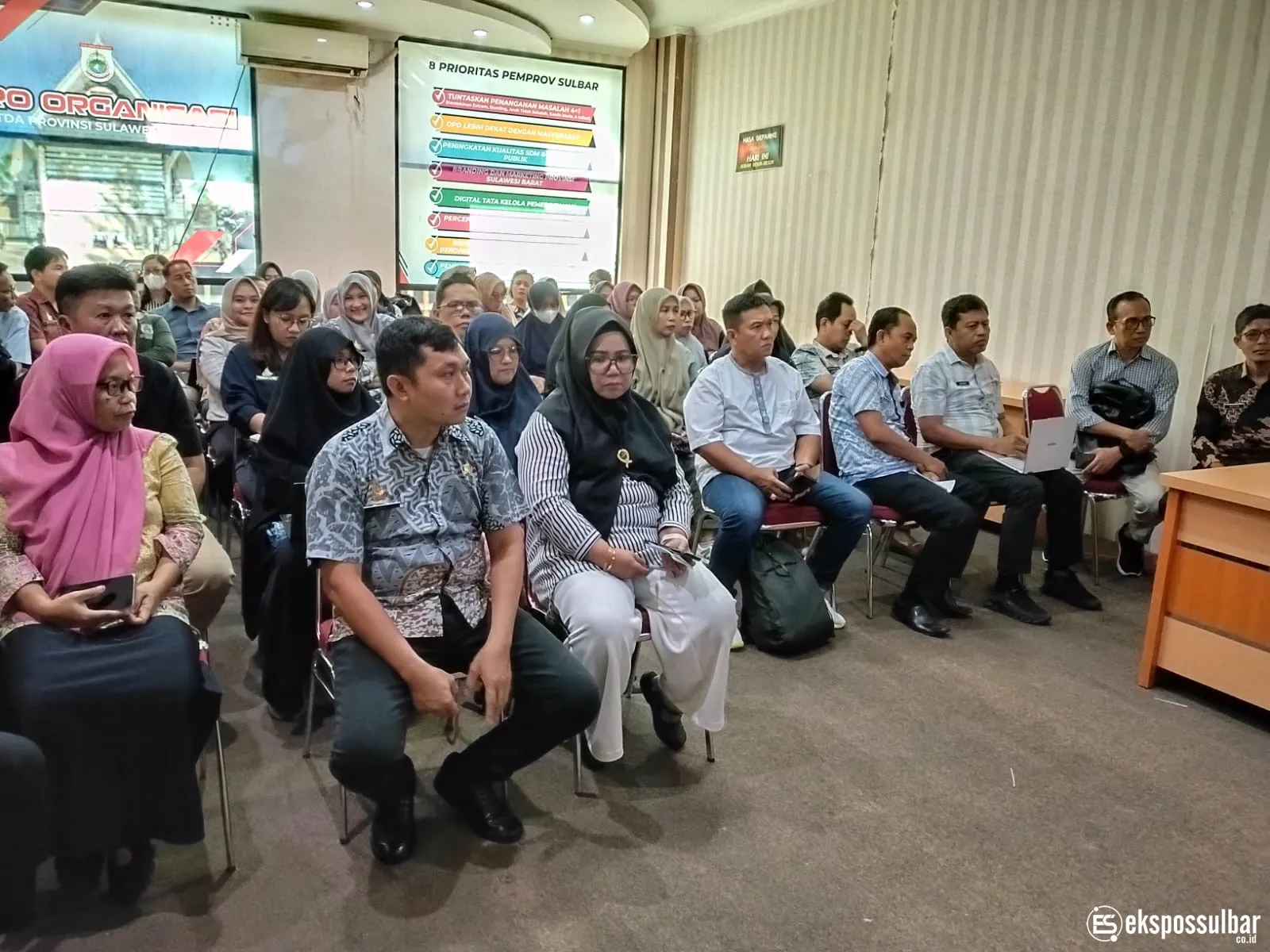 Percepat Realisasi TPP, Biro Organisasi Setda Sulbar Laksanakan Sosialisasi Pengisian Instrumen Pembayaran