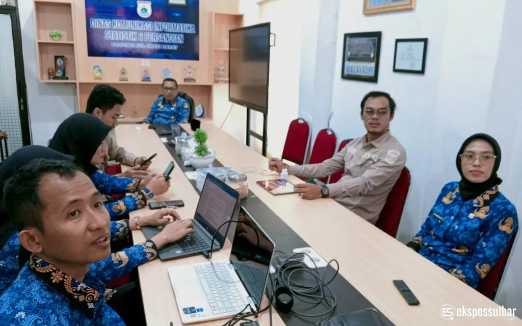 Optimalisasi Kanal Informasi OPD, Kadiskominfo Sulbar Apresiasi Keaktifan OPD Publikasikan Program