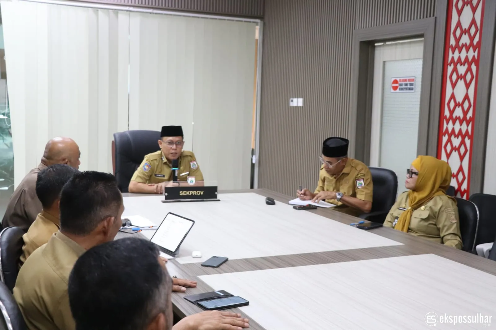 Sekprov Sulbar Tekankan Akurasi Data dalam Pelaporan Kinerja Kepala Daerah