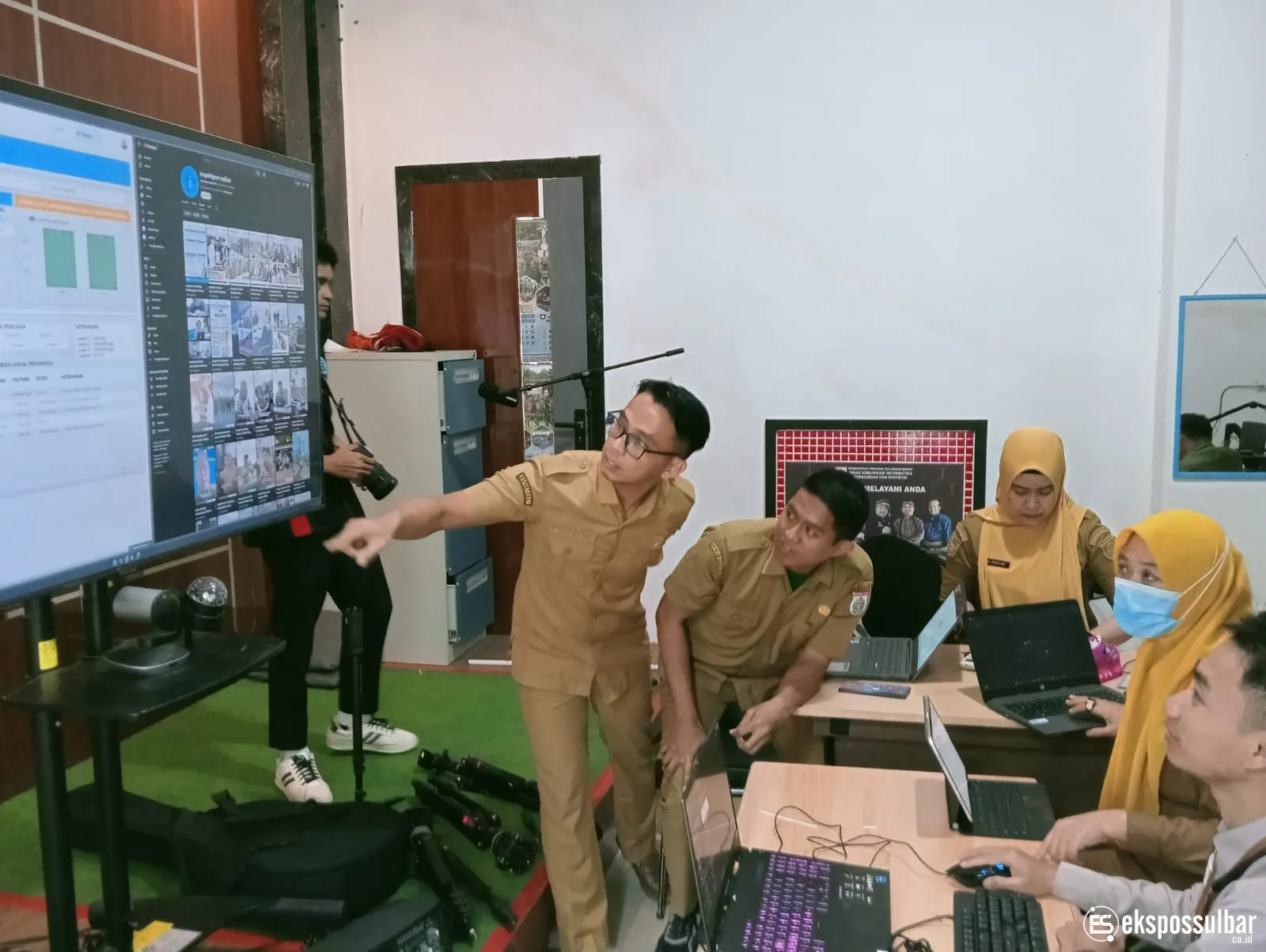 Terkait Respon Penilaian Kanal Digital, Kadis KominfoSS Sulbar Apresiasi Masukan OPD