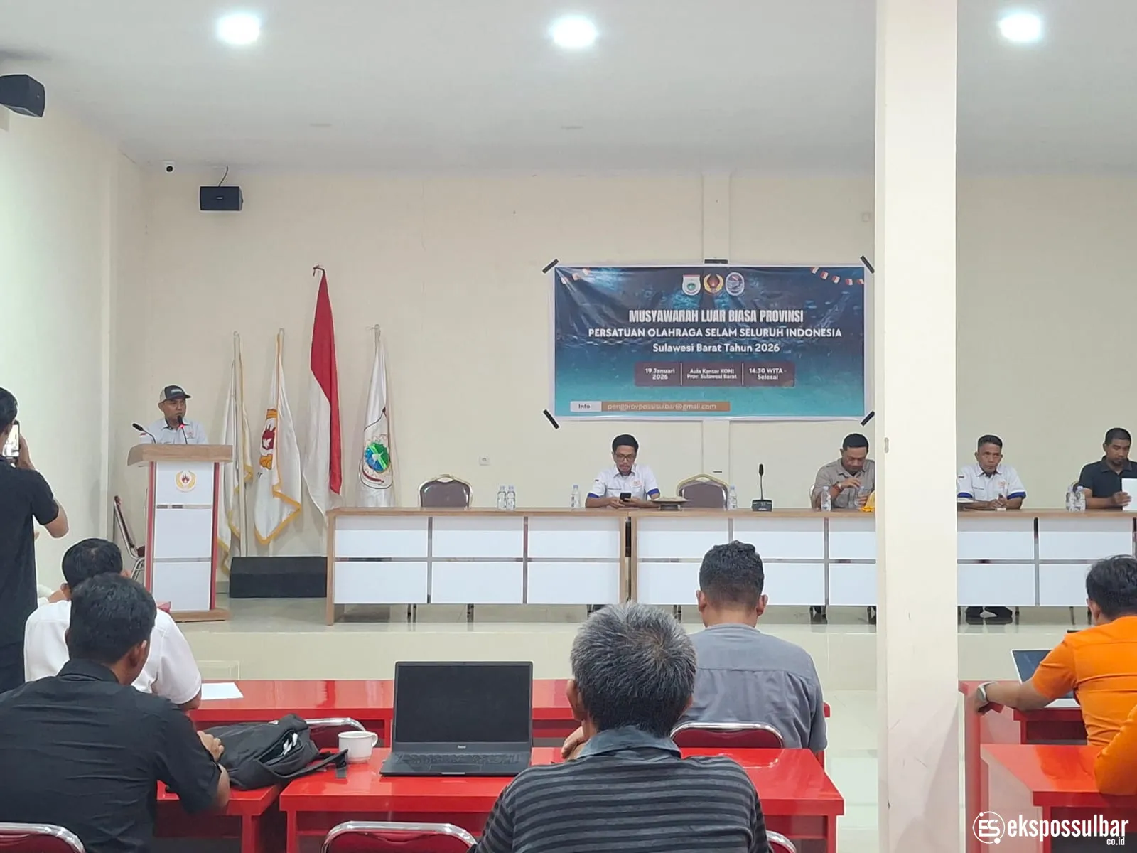 Buka Musyawarah Luar Biasa POSSI Sulbar, Syamsul Samad Tekankan Soliditas dan Manajemen Prestasi