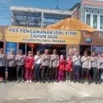 Tim Supervisi Polda Sulbar Cek Kesiapan Pos Pam Ops Ketupat Marano di Polman