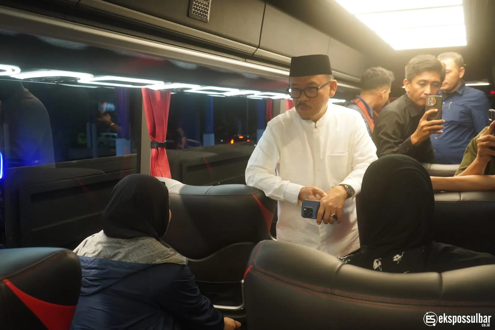 Gubernur Sulbar Tinjau Arus Mudik Lebaran di Terminal Simbuang, Pastikan Pelayanan Optimal