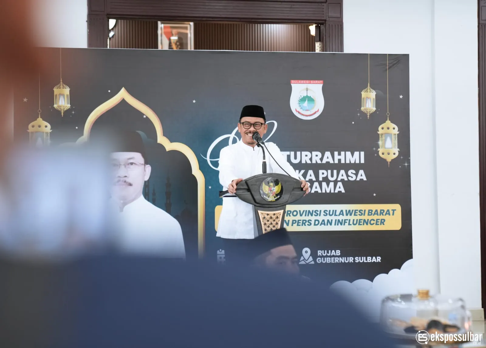 Buka Puasa Bersama di Rujab Gubernur Sulbar, Suhardi Duka: Media Pilar Demokrasi dan Mitra Pemerintah, Jangan Ada Kesenjangan