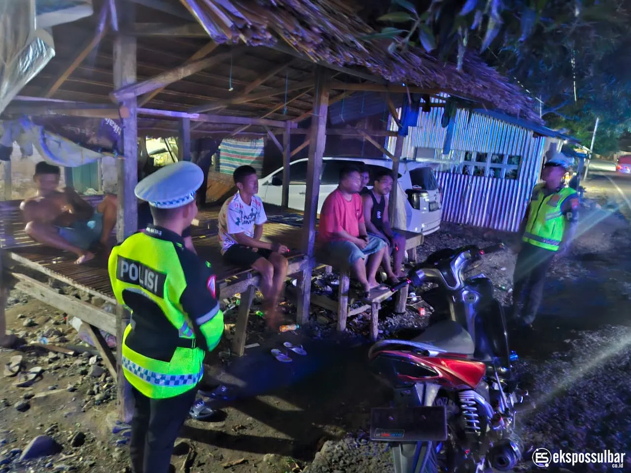 PJR Ditlantas Polda Sulbar Bangun Sinergi Bersama Masyarakat Jaga Ketertiban dan Keamanan Lalu Lintas