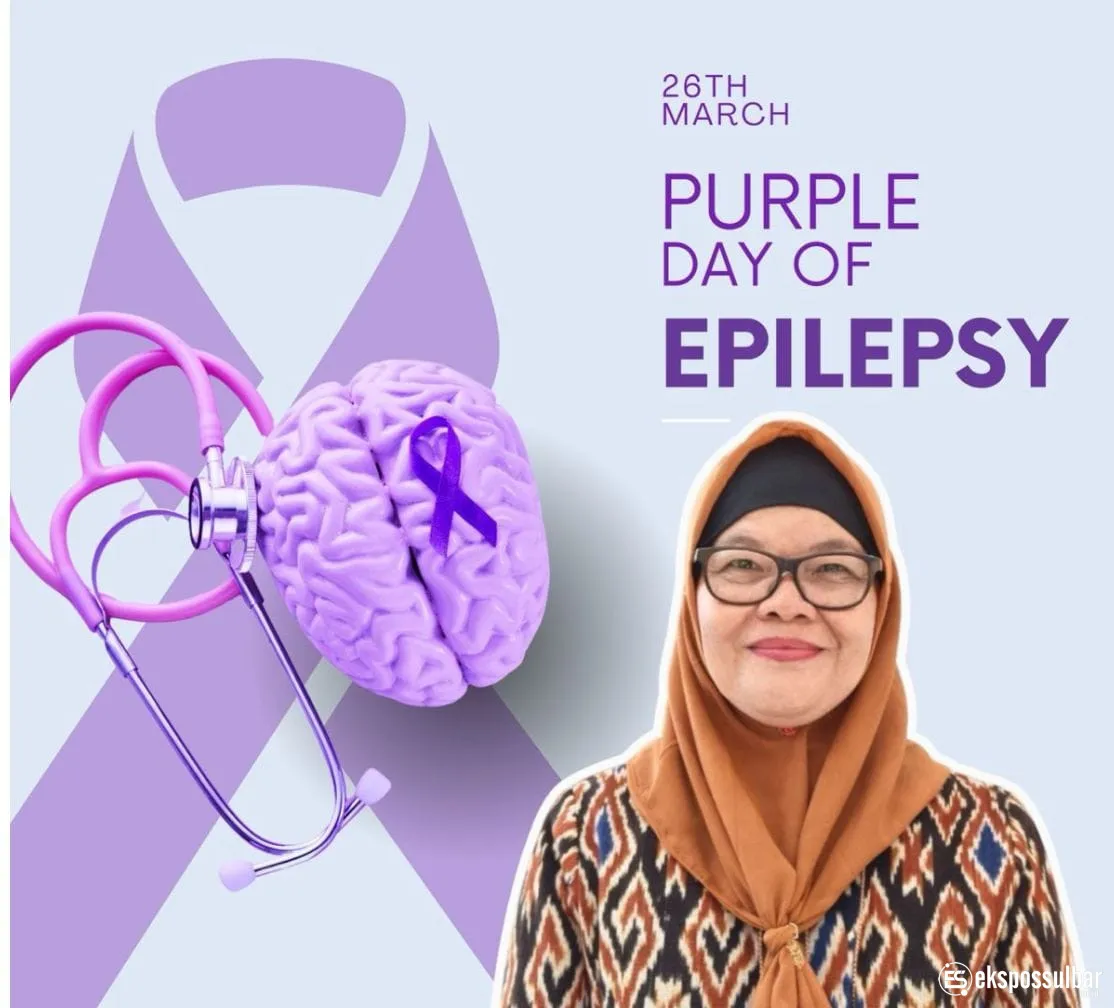 Lawan Stigma Epilepsi, DKPPKB Sulbar Gaungkan Semangat Purple Day 2026