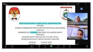 Inspektorat Sulbar Matangkan Draft Nota Kesepakatan dengan KPK