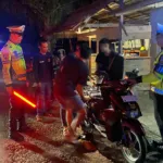 Patroli Blue Light PJR Ditlantas Polda Sulbar, Edukasi Pemuda dan Ciptakan Rasa Aman di Mamuju