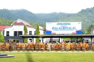 Pemprov Sulbar Gelar Halal Bihalal, Suhardi Duka: Jabat Tangan Bukan Sekedar Formalitas, Harapkan Hubungan Kerja Lebih Solid