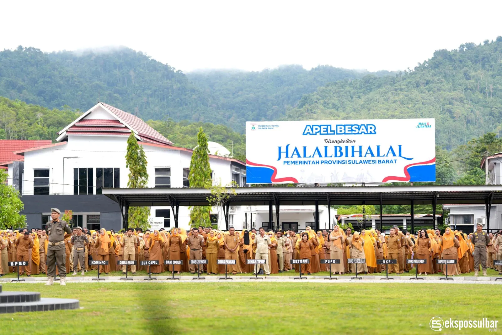 Pemprov Sulbar Gelar Halal Bihalal, Suhardi Duka: Jabat Tangan Bukan Sekedar Formalitas, Harapkan Hubungan Kerja Lebih Solid