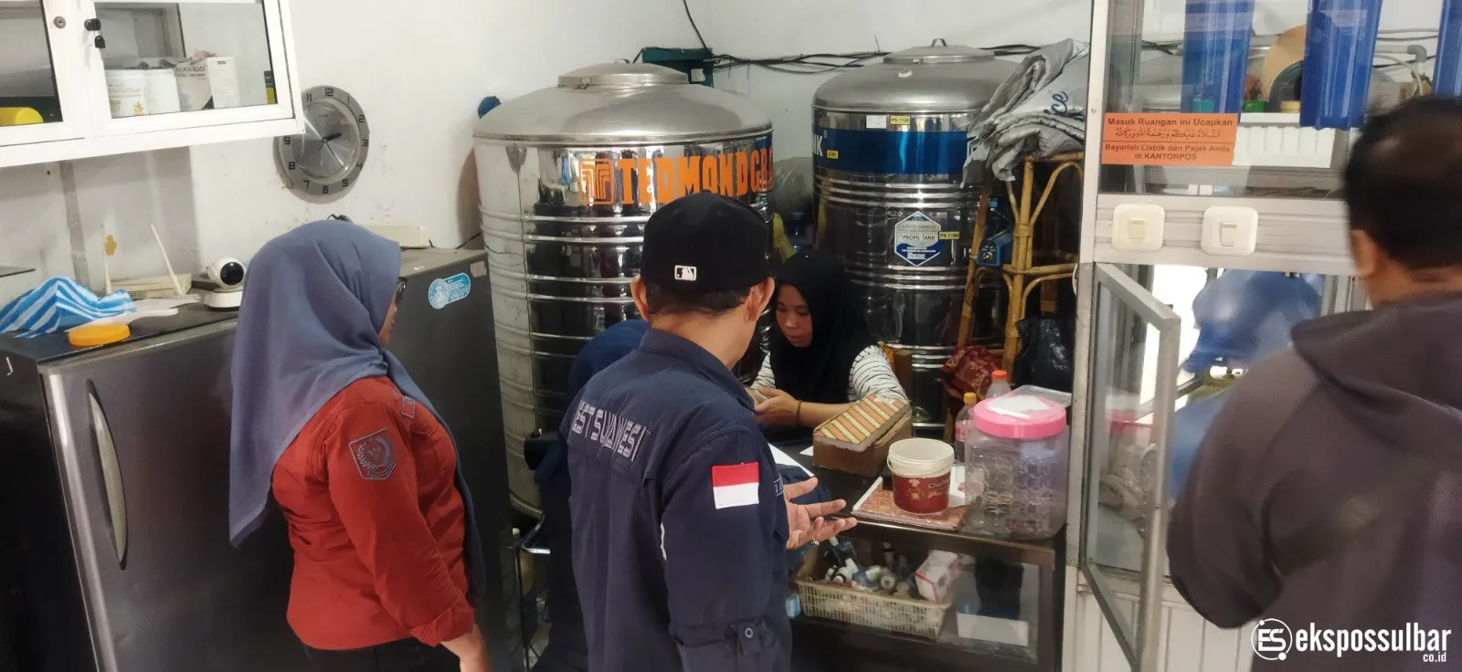 Koperindag Sulbar Perketat Pengawasan Depot Air Minum Isi Ulang