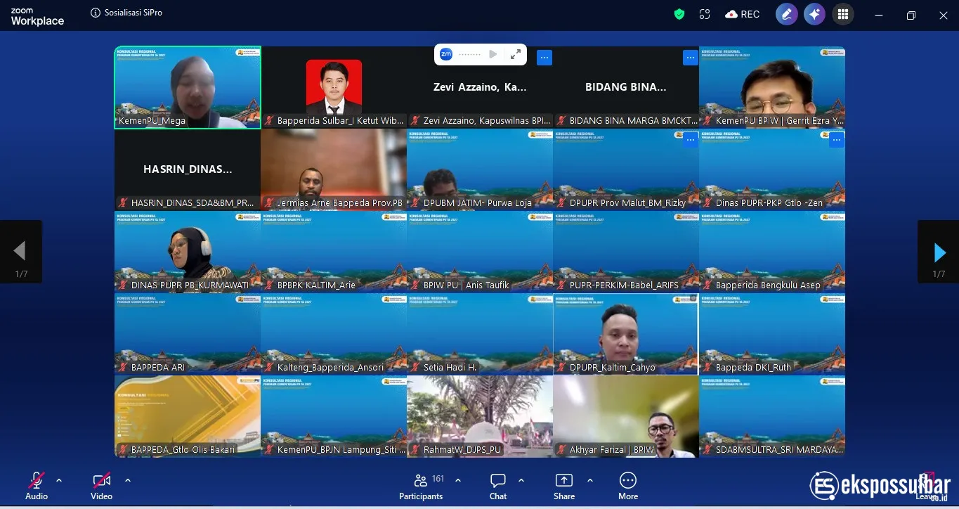 Bapperida Sulbar Ikuti Konreg PU 2026, Siapkan Usulan Infrastruktur 2027