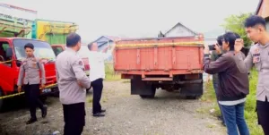 Polresta Mamuju Amankan 5 Mobil Modifikasi Penimbun Solar