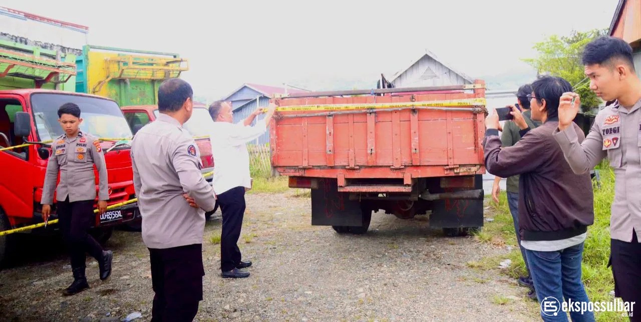 Polresta Mamuju Amankan 5 Mobil Modifikasi Penimbun Solar