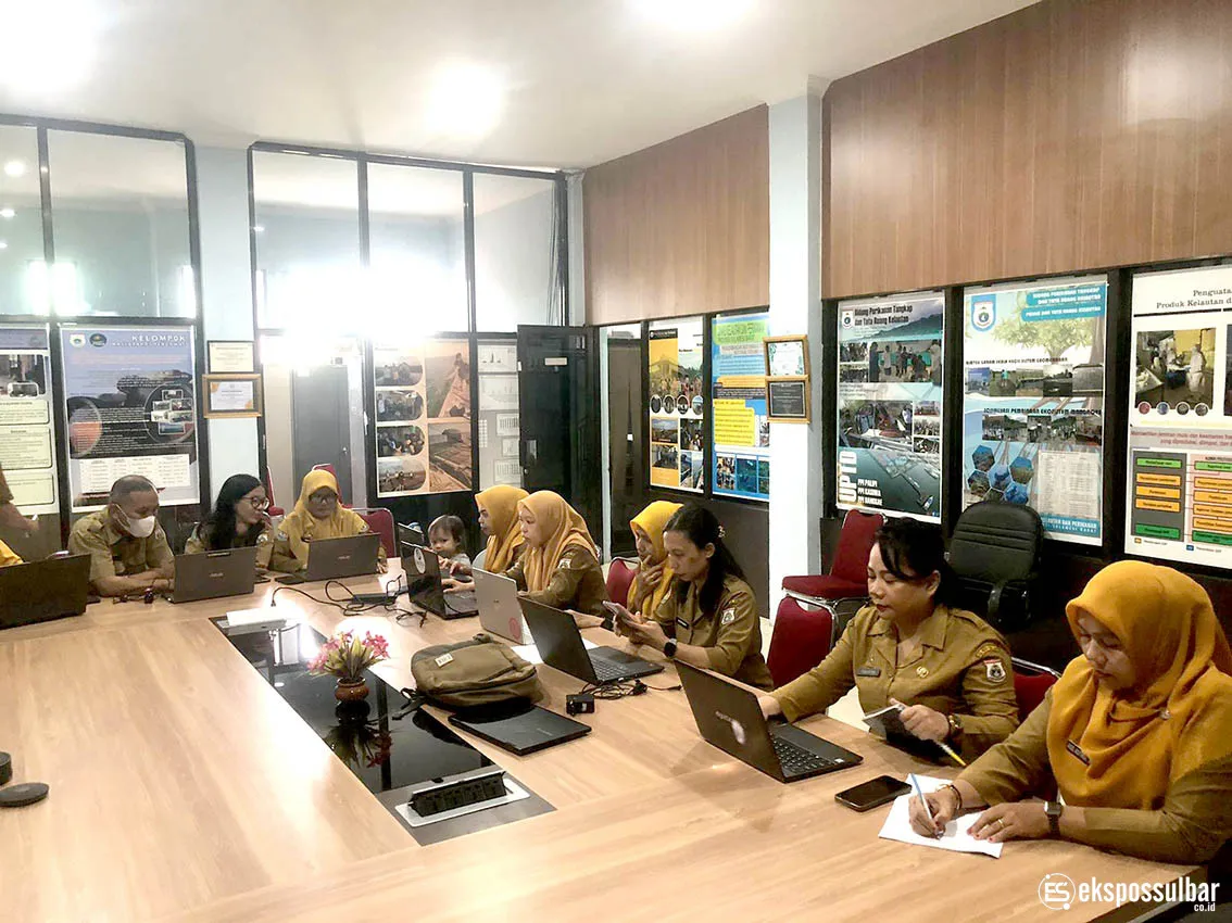 Biro Organisasi Setda Sulbar Dampingi Penyusunan Peta Proses Bisnis dan SOP di DKP