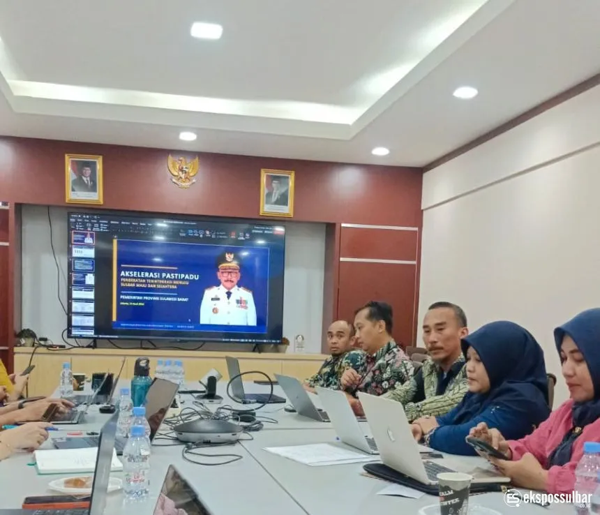 Pemprov Sulbar Hadiri Rakor Integrasi Data SIGIZI–PASTIPADU untuk Percepat Penanganan Stunting