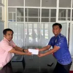 Serahkan Santunan, KONI Sulbar Sampaikan Belasungkawa Atas Meninggalnya Atlet Karate