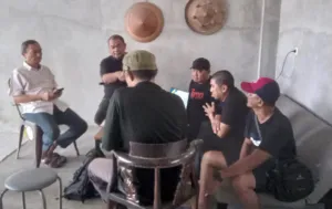 Kalaksa BPBD Sulbar Silaturahmi dengan BPBD Polman, Matangkan Persiapan Gladi Kesiapsiagaan Bencana