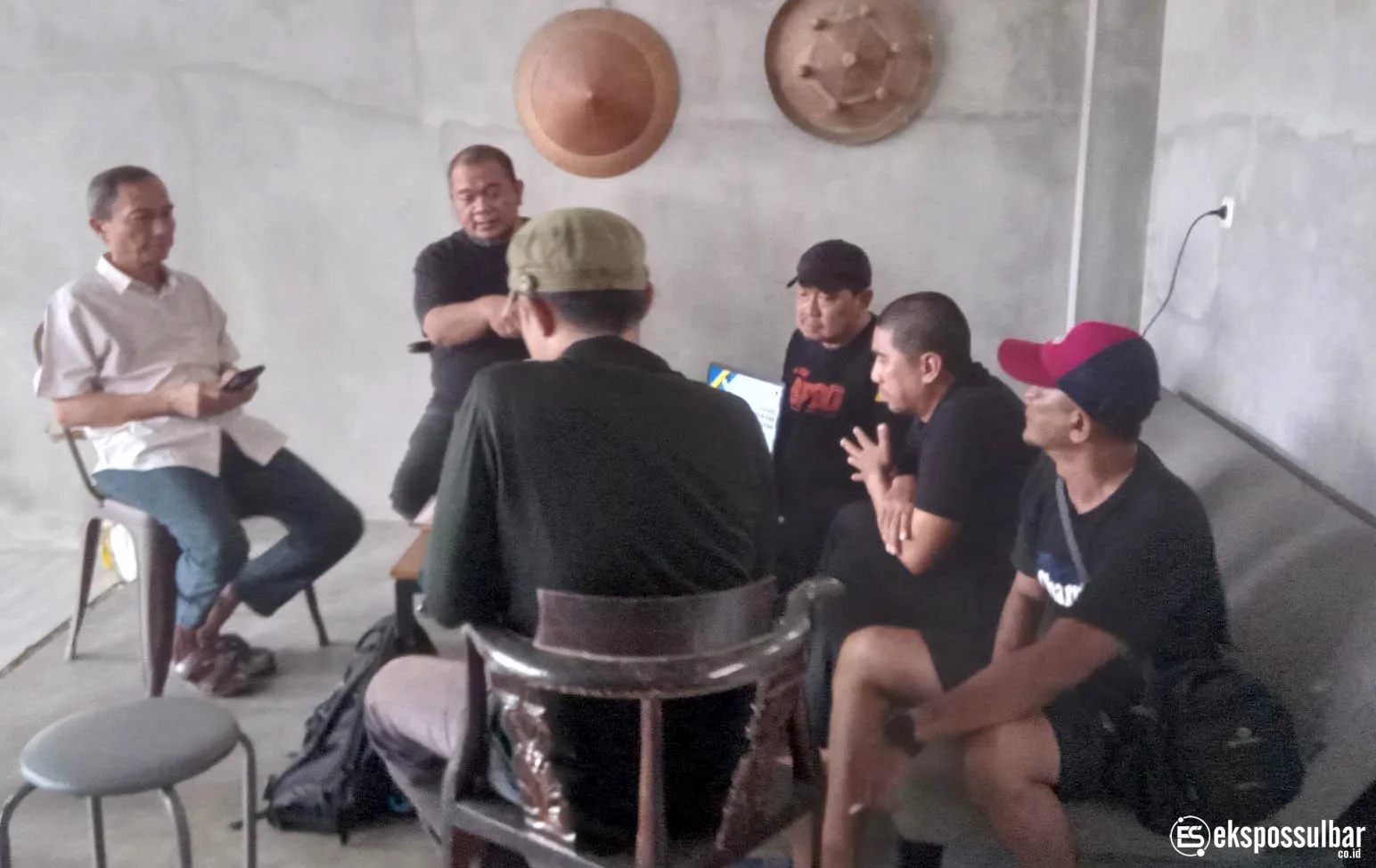 Kalaksa BPBD Sulbar Silaturahmi dengan BPBD Polman, Matangkan Persiapan Gladi Kesiapsiagaan Bencana