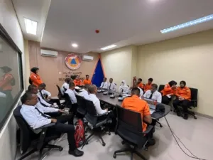 BPBD Sulbar Terima Kunjungan Peserta Pelatihan Dasar SAR Basarnas Mamuju