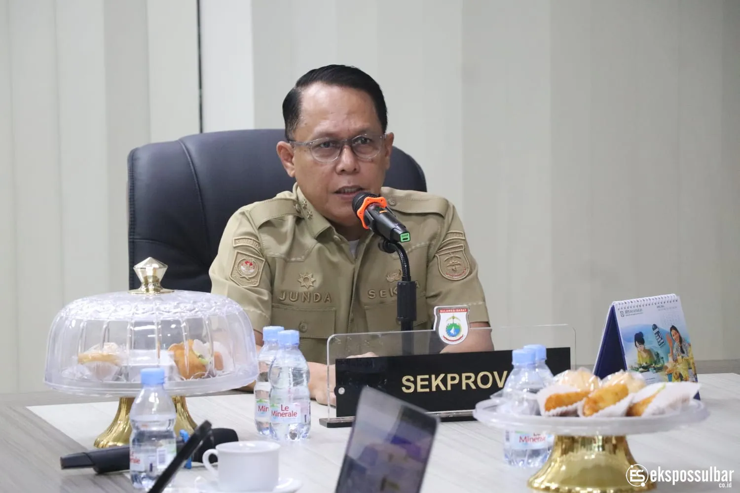 Sekprov Sulbar Pimpin Rakor Pelaksanaan Kegiatan Strategis