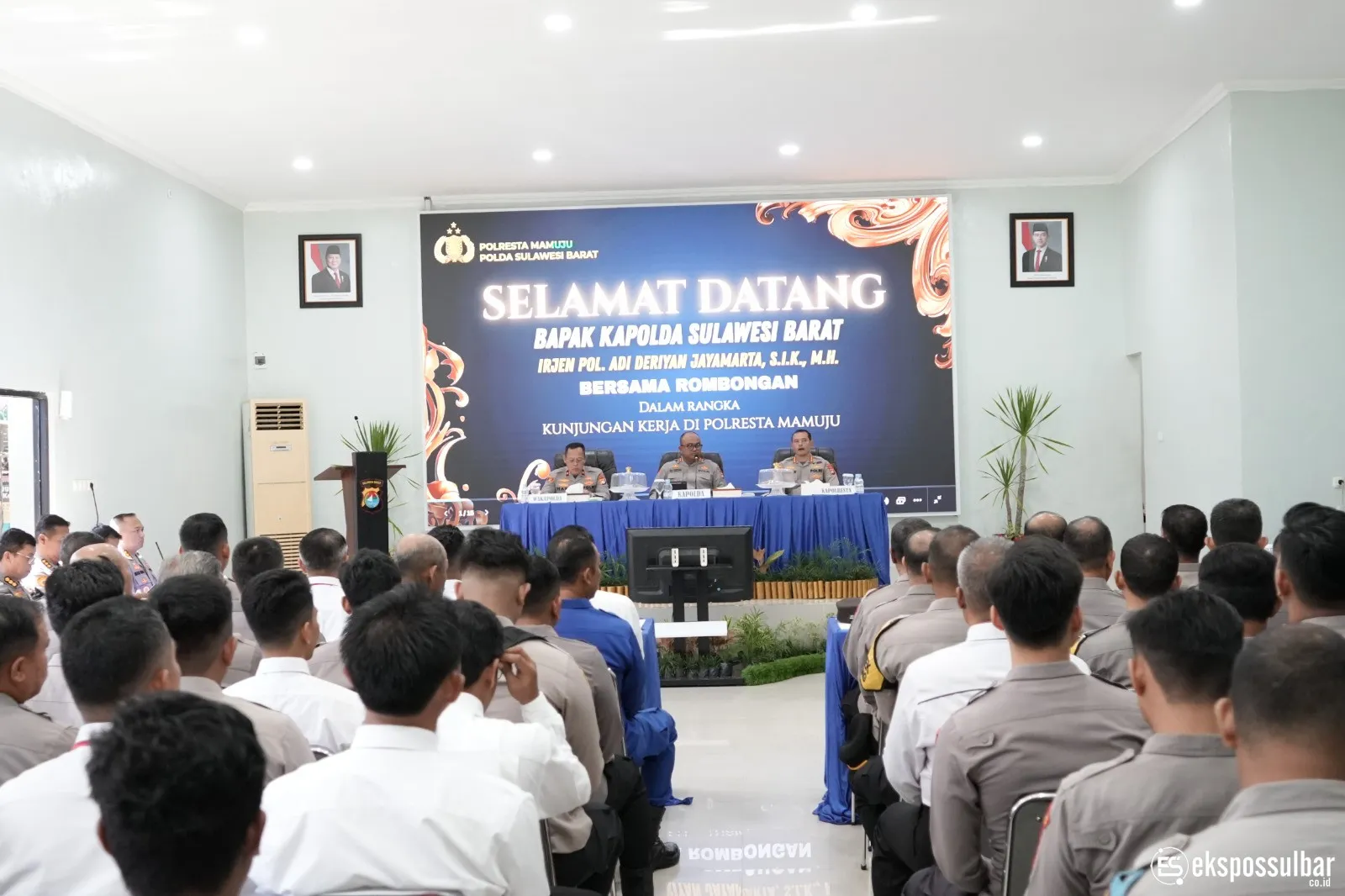 Kapolda Sulbar Tegaskan Prinsip “Yang Benar Dikatakan Benar, Yang Salah Dikatakan Salah”