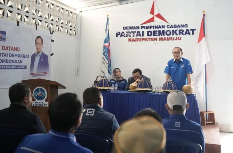 Sekjen Demokrat Kunjungi DPC Mamuju, SDK Paparkan Target Politik Demokrat Sulbar