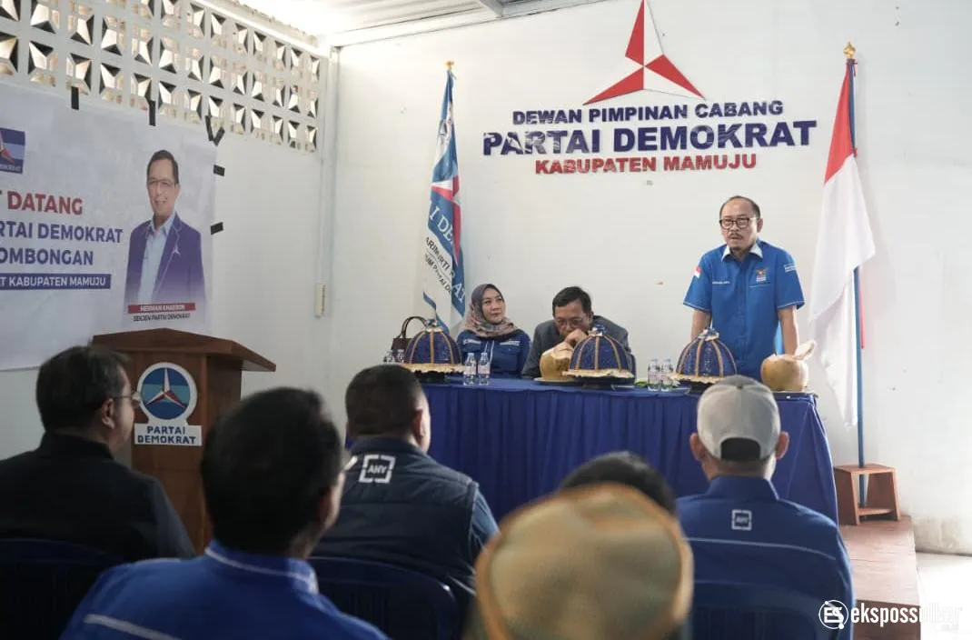 Sekjen Demokrat Kunjungi DPC Mamuju, SDK Paparkan Target Politik Demokrat Sulbar