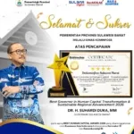 Sukses Transformasi Digital, Gubernur Suhardi Duka dan Diskominfoss Sulbar Sabet Penghargaan Nasional