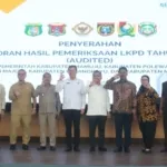 Ketua DPRD Mamuju Hadiri Penyerahan LHP LKPD Pemkab Mamuju, BPK Beri Opini WTP