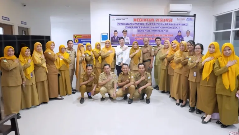 Visitasi Penilaian Kesesuaian Perizinan Berusaha RSUD Sulbar, Dorong Peningkatan Mutu Layanan Kesehatan